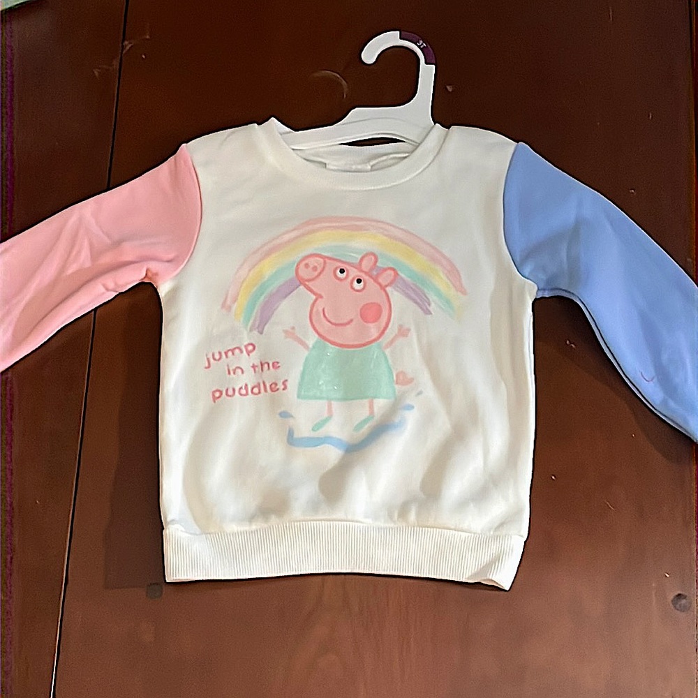 Toddler Girls' Peppa Pig Fleece
Crew Neck Pullover